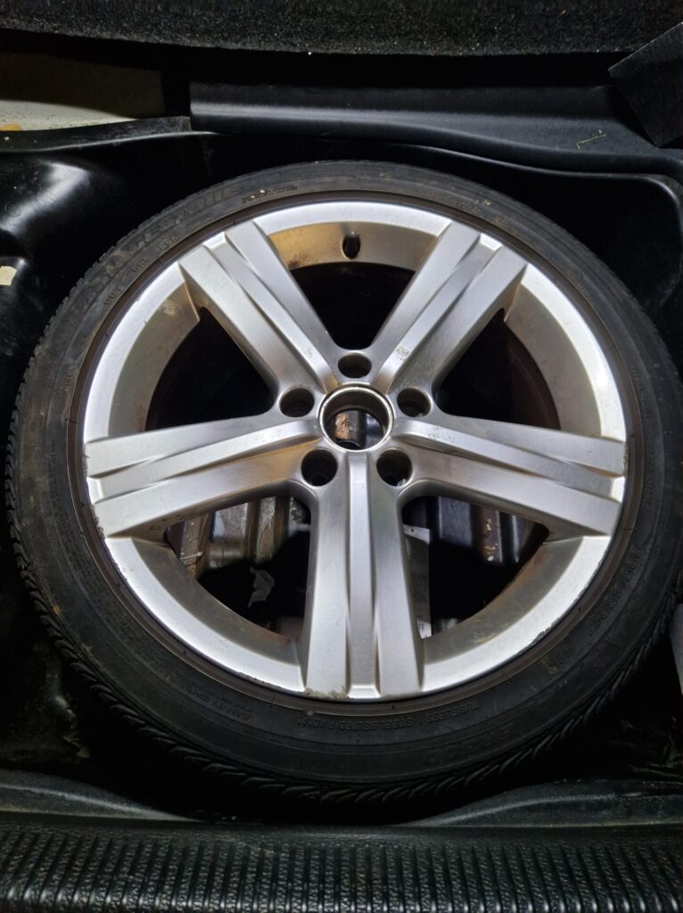 Rezerva, elektrón 5×112 r17, VW Passat B7